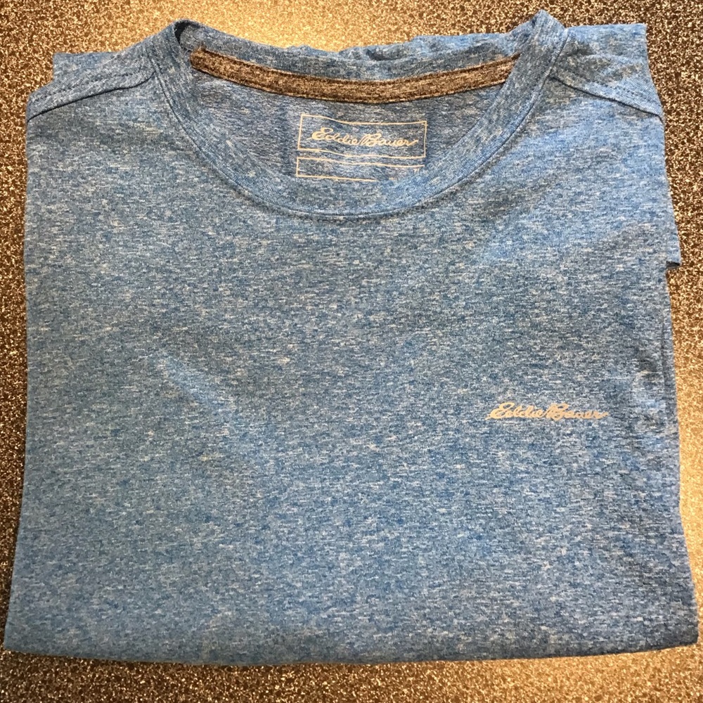Eddie Bauer Men’s SS Quick Dry Active Shirt-LT